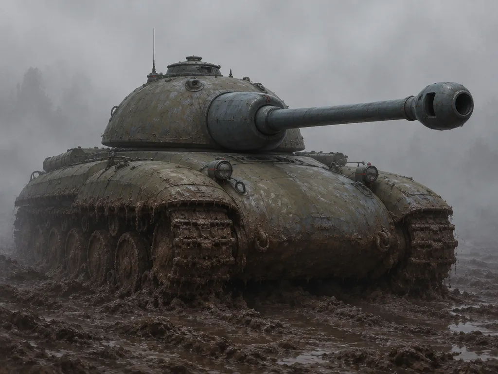 Tank Cairn, kelas Heavy: Heavy bertorret bulat seperti batu.