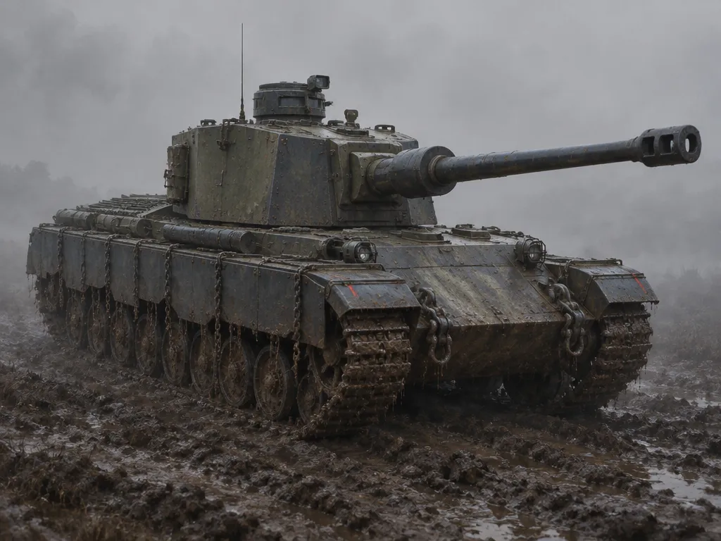 Tank Drover, kelas Medium: Medium berlambung panjang dengan meriam jauh.